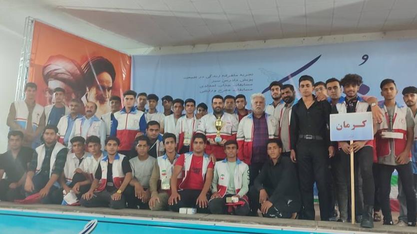 کسب 6 مقام برتر دانش آموزان هلال احمر کرمان در اردوی شکرانه