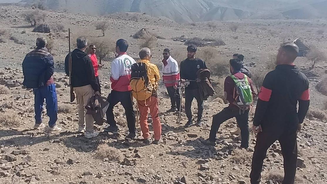 نجات جان ٢ مفقودی توسط هلال احمر در جیرفت