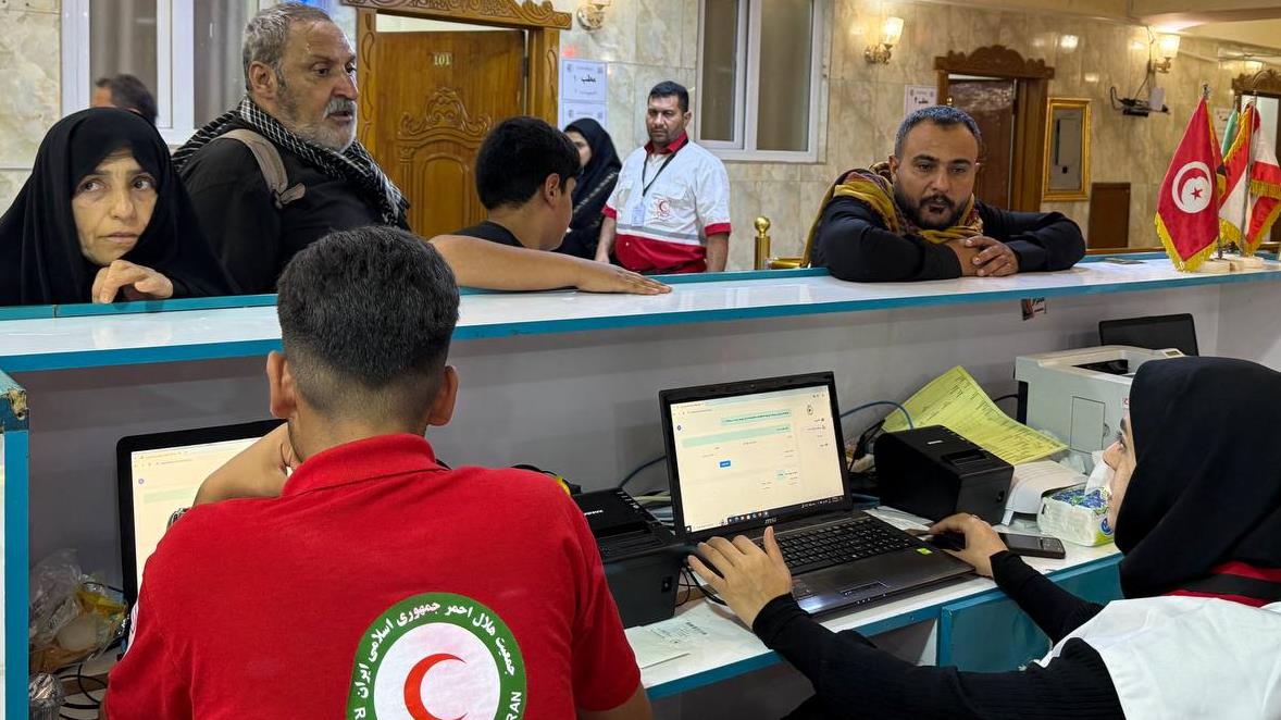 فعالیت ۵٠ نیروی درمانی، امدادی و داوطلب هلال احمر کرمان در کشور عراق