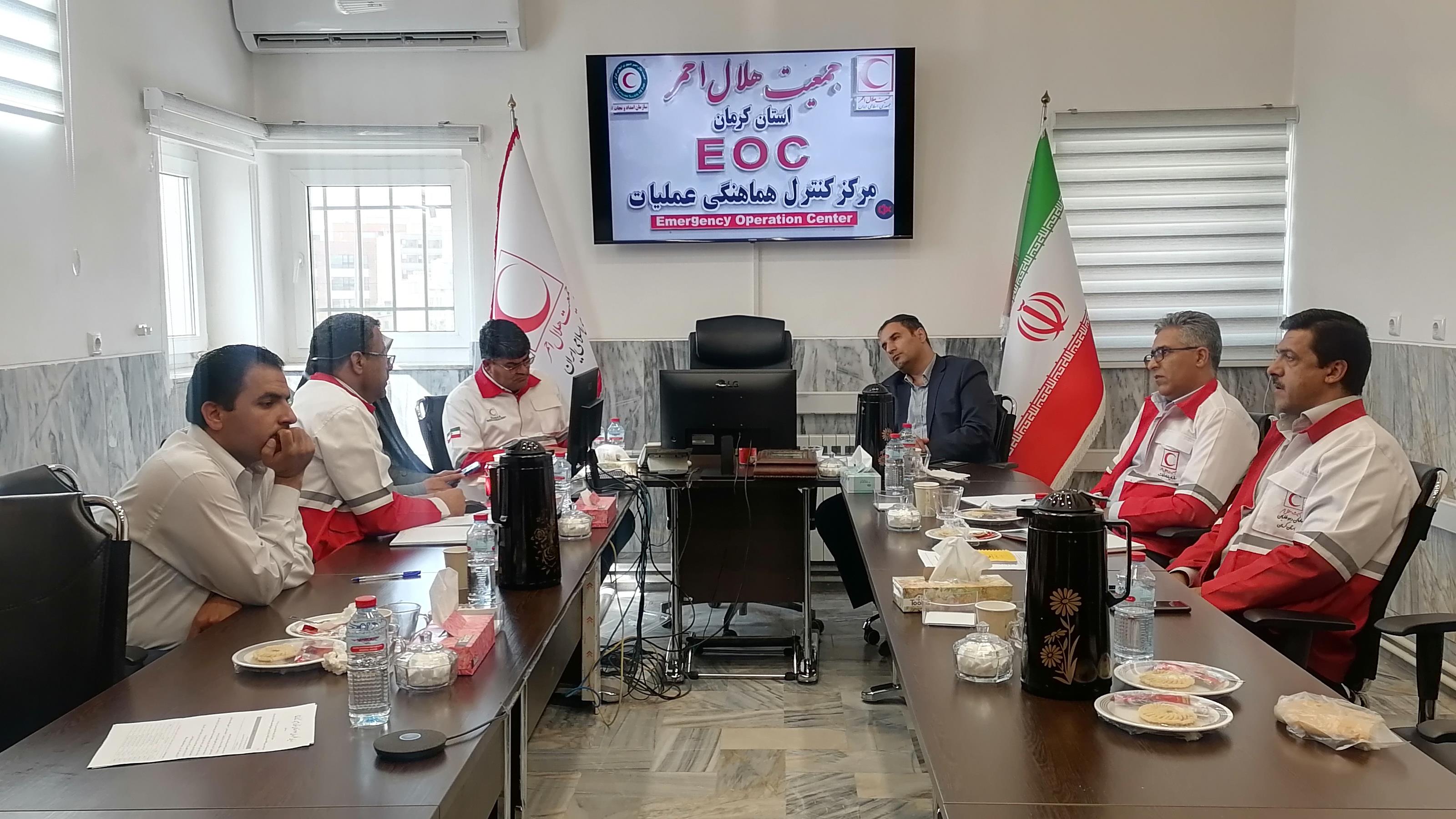 افزایش آمادگی هلال احمر در حوزه پدافند غیرعامل