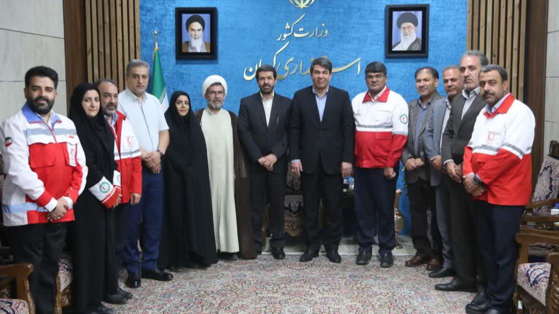 جمعیت هلال احمر کرمان ظرفیت هاب کشور و منطقه دارد