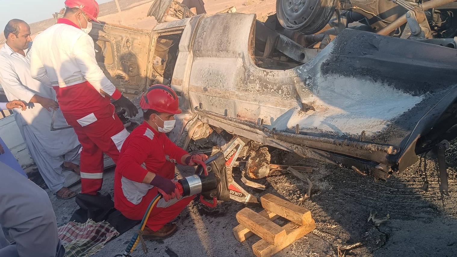 امدادرسانی هلال احمر کرمان در ٢٠ حادثه هفته گذشته