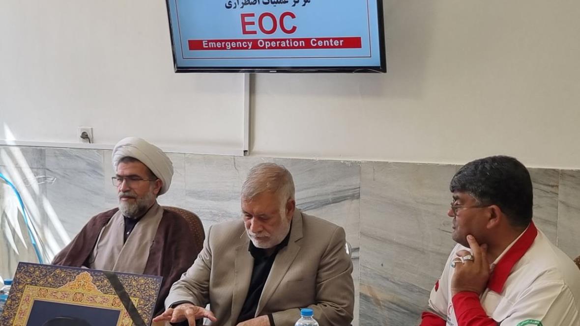 هلال احمر نوک پیکان خط مقدم امدادرسانی در جنگ تحمیلی
